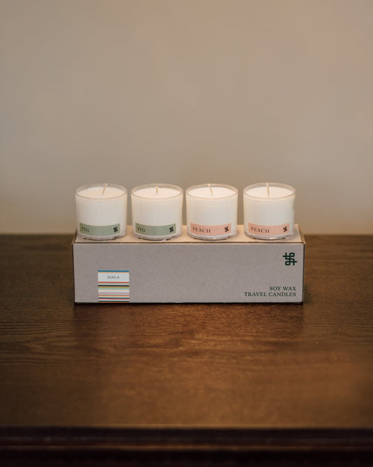 Soy Wax Travel Candle Set