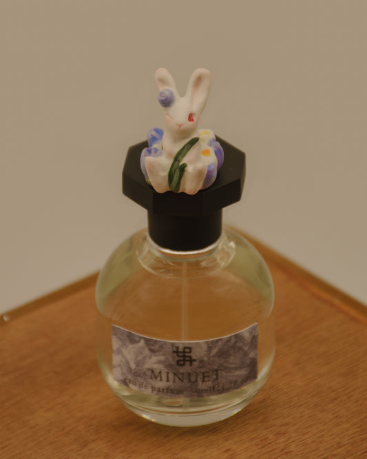 Limited Bundle - MINUET Full Size Bottle w/ Ceramic Rabbit